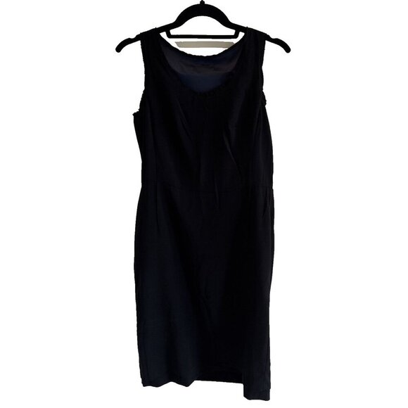 Banana Republic Size 4 Pencil Dress Length 36” silk &Wool-‎ Poly Spandex ZIP - Picture 14 of 16